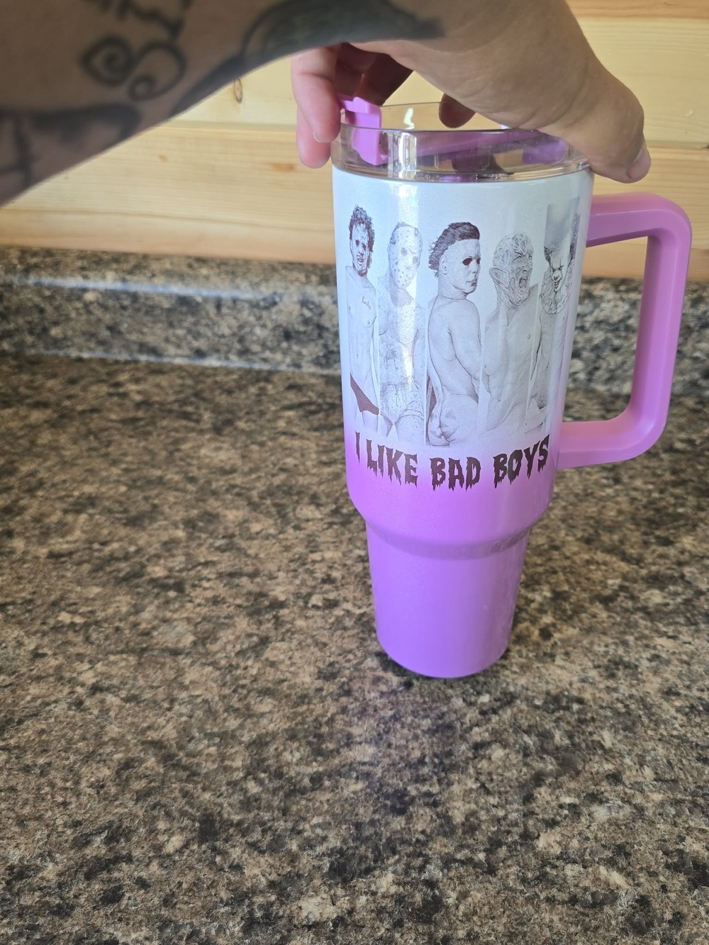 Scary Movie I Like Bad Boys 40 Oz Tumbler
